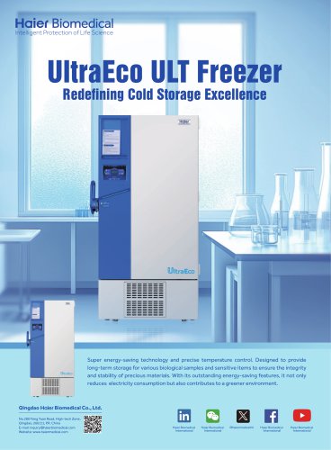 UltraEco ULT Freezer DW-86L730BPT