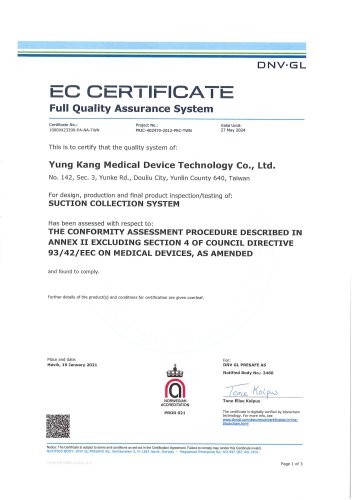 CE certificate