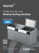 medical sterilizer HX/MBS-A80 HX/MBS-R80 hot water