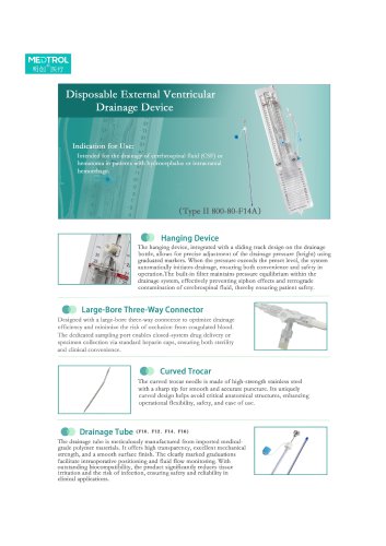 External Ventricular Drainage Device