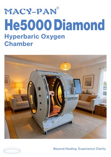 single people sit in 2ATA chamber