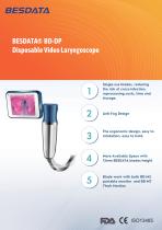 BESDATA BD-DP Disposable Video Laryngoscope