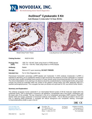 ihcDirect® Cytokeratin 5 Kit