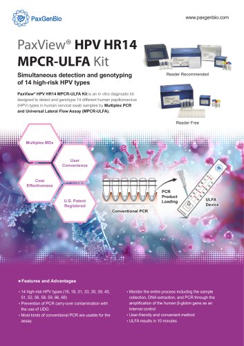 PaxView® HPV HR14  MPCR-ULFA Kit