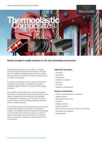 Advanced Composites – Thermoplastic