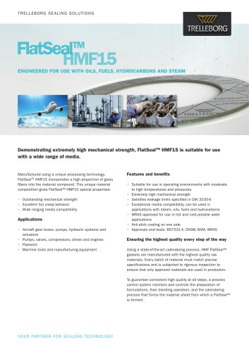 FlatSeal™ HMF15