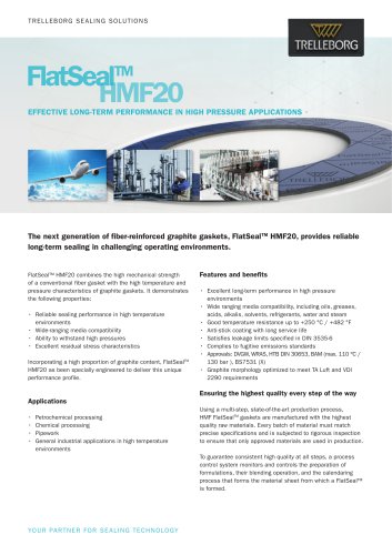 FlatSeal™ HMF20