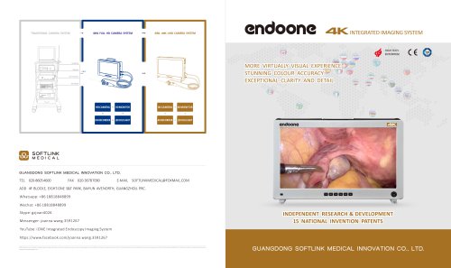 Softlink-4K01-101B-Endoscope camera