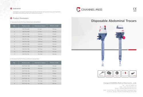 ChannelMed All products Catalogue ENG