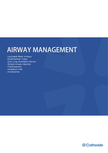 Airway Management/Endotracheal Tubes/Laryngeal Masks