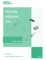 BQ Gravity Infusion Set BQ190013