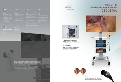 Dajing endoscope camera DEC 3840A