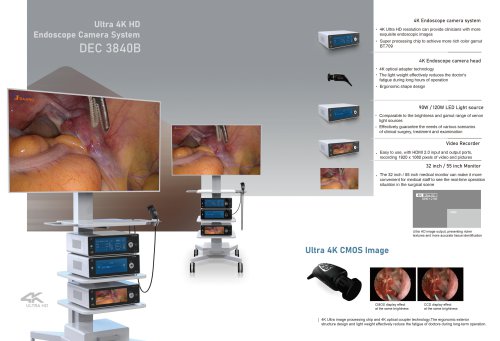 Dajing endoscopy camera DEC 3840B