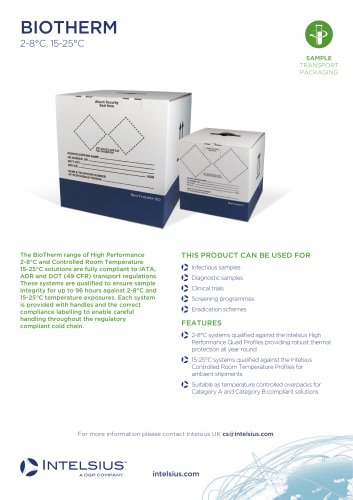 BioTherm Range 2-8-15-25 Factsheet