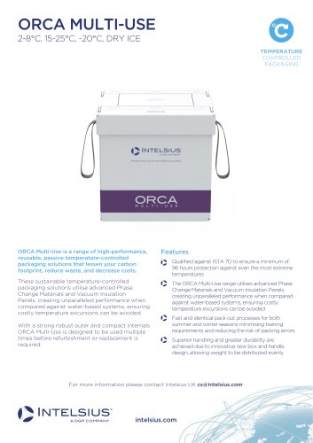 ORCA Multi-Use Factsheet