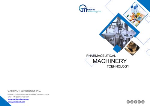 Galbino Pharmaceutical Machinery