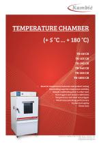 TEMPERATURE CHAMBER