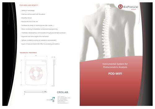 BIOPOSTURAL SYSTEM WI-POD