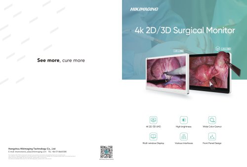 Hikimaging surgical display 4K UHD MIK-M2708SC3ALS