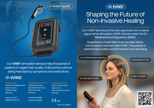 Brochure for tVNS E