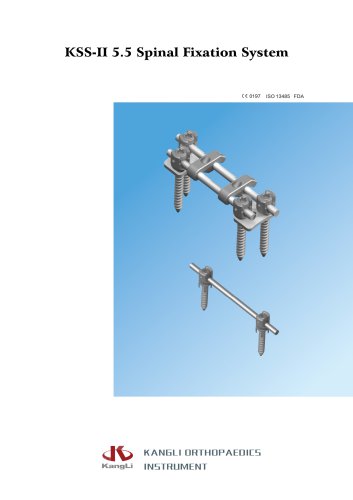 kangli KSS-II Spinal Fixation System G-T62SR, G-T62DR