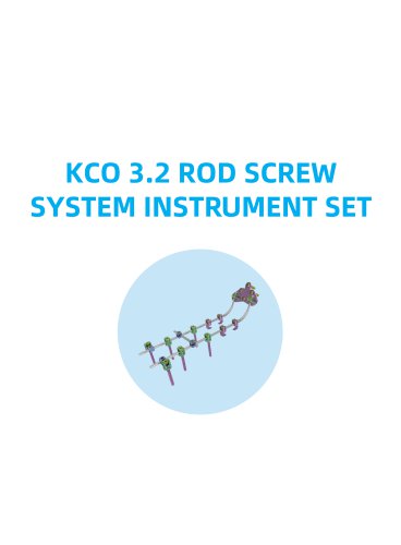 KCO 3.2 Rod Screw System Instrument Set 93219901