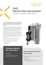 CAFL Electric floor lock actuator