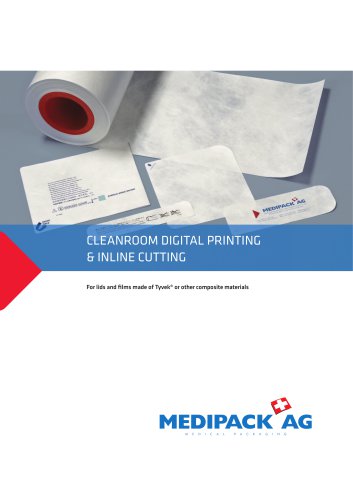 CLEANROOM DIGITAL PRINTING & INLINE CUTTING