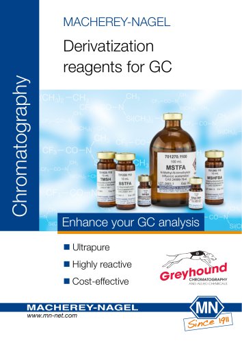 Macherey Nagel Derivatization Reagents for GC