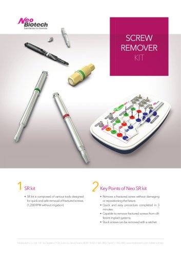 SCREW REMOVER KIT