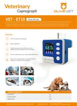 OliveVet Veterinary Capnograph VET-ET10