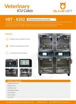 OliveVet Veterinary ICU Cabin VET-X202