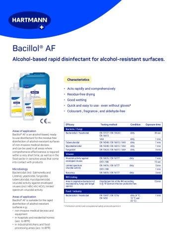 Bacillol&reg; AF