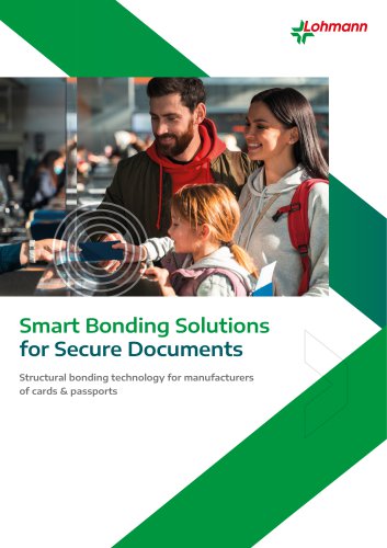 Smart Bonding Solutions  for Secure Documents