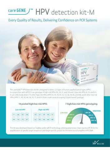 careGENE&trade; HPV detection kit-M
