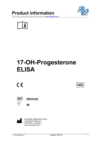 17-OH-Progesterone  ELISA