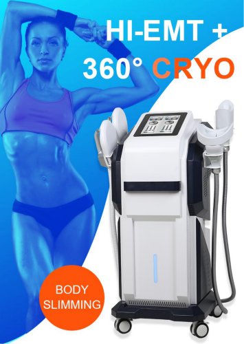 2 handle Emslim & 2 handle Cryo