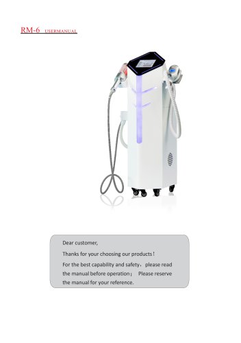 Ultrasound lipolysis unit LPG+Endorsfera 2 in 1