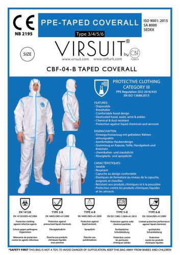 PPE Coverall