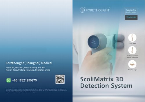 ScoliMatrix 3D Detection System