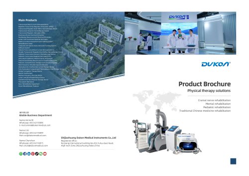 Product Brochure Physical therapy solutions