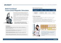 TMS + rTMS transcranial magnetic stimulator NK-IB02