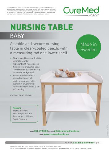 NURSING TABLE