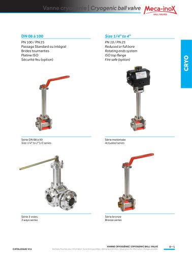 Cryogenic ball valve