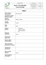 Technical Sheet Absorbent Pad
