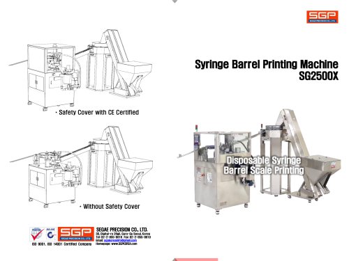 Syringe Barrel Printing Machine