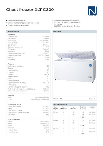 Chest freezer XLT C300
