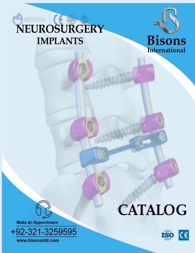 BISONS NEURO IMPLANTS CATALOG