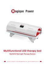 Magique Power Red Led Therapy Bed LUM-R1160