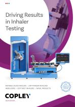 Copley Catalog Inhaler Testing Brochure